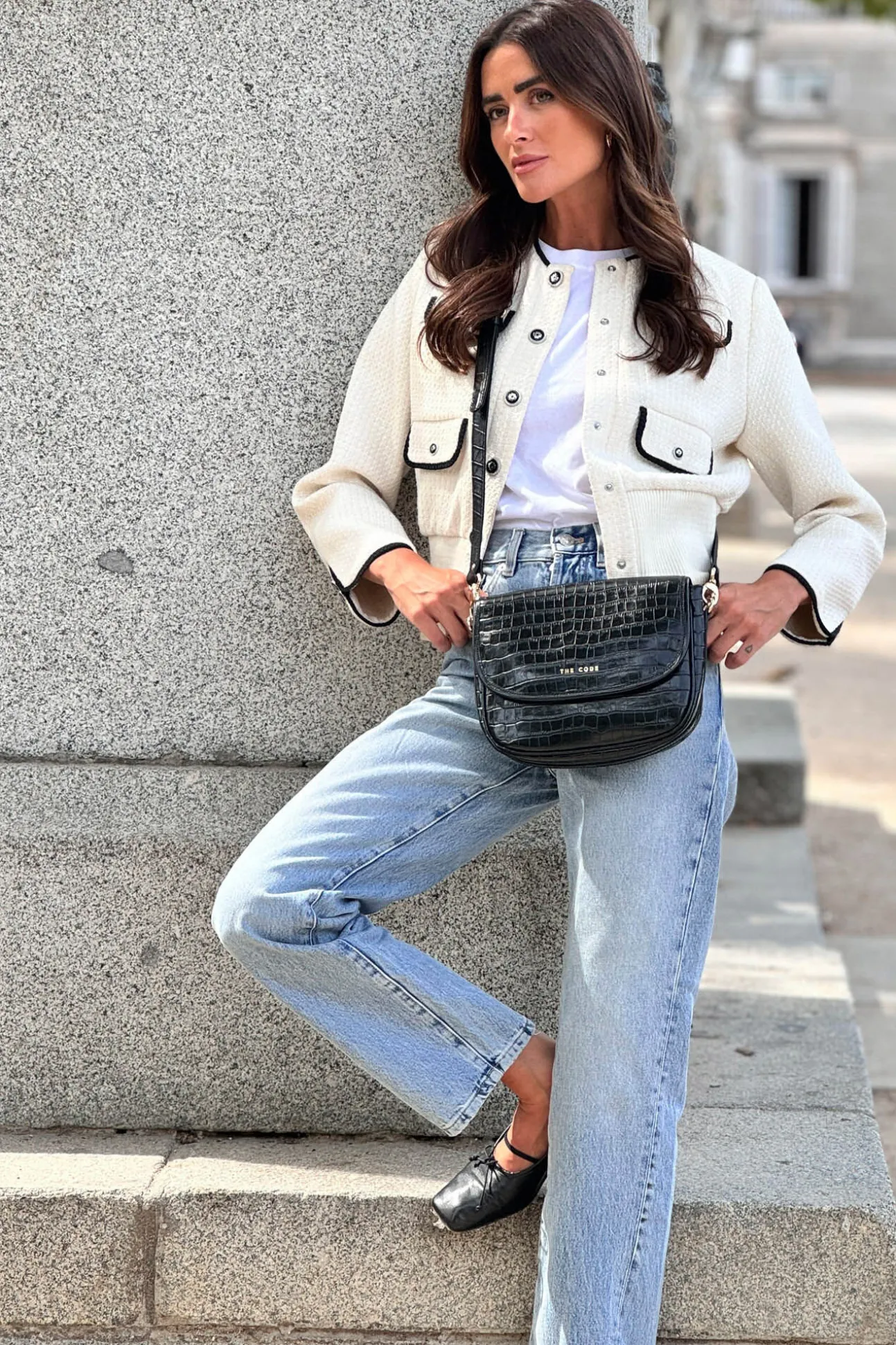 Bandolera claudia negra