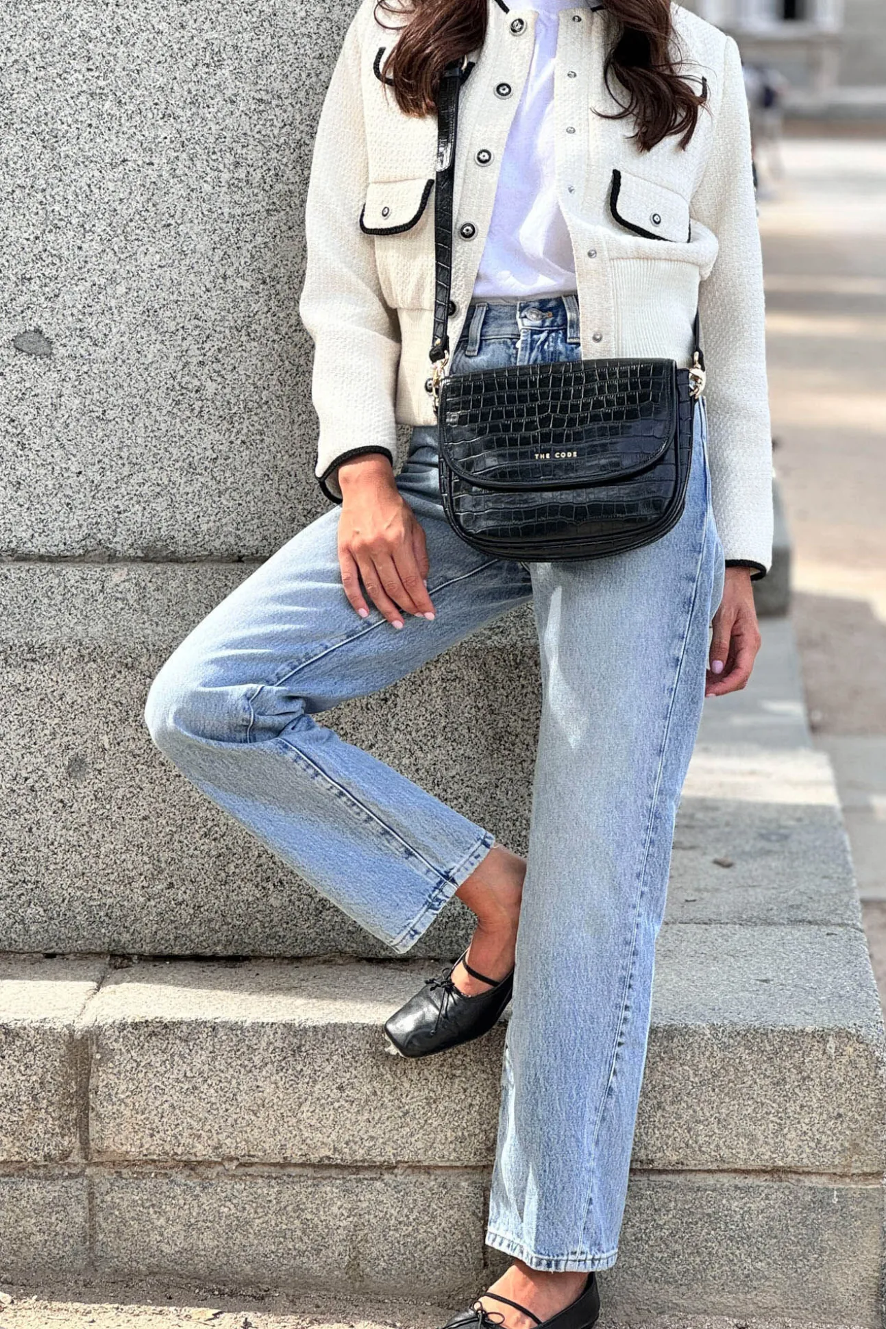 Bandolera claudia negra