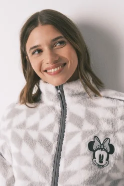 Bata corta pelo estampado Minnie