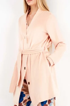 Bata tejido polar elástico