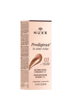 BB Cream Hidratante con Color 24H, Prodigieux® le teint éclat 30ml - Tono oscuro