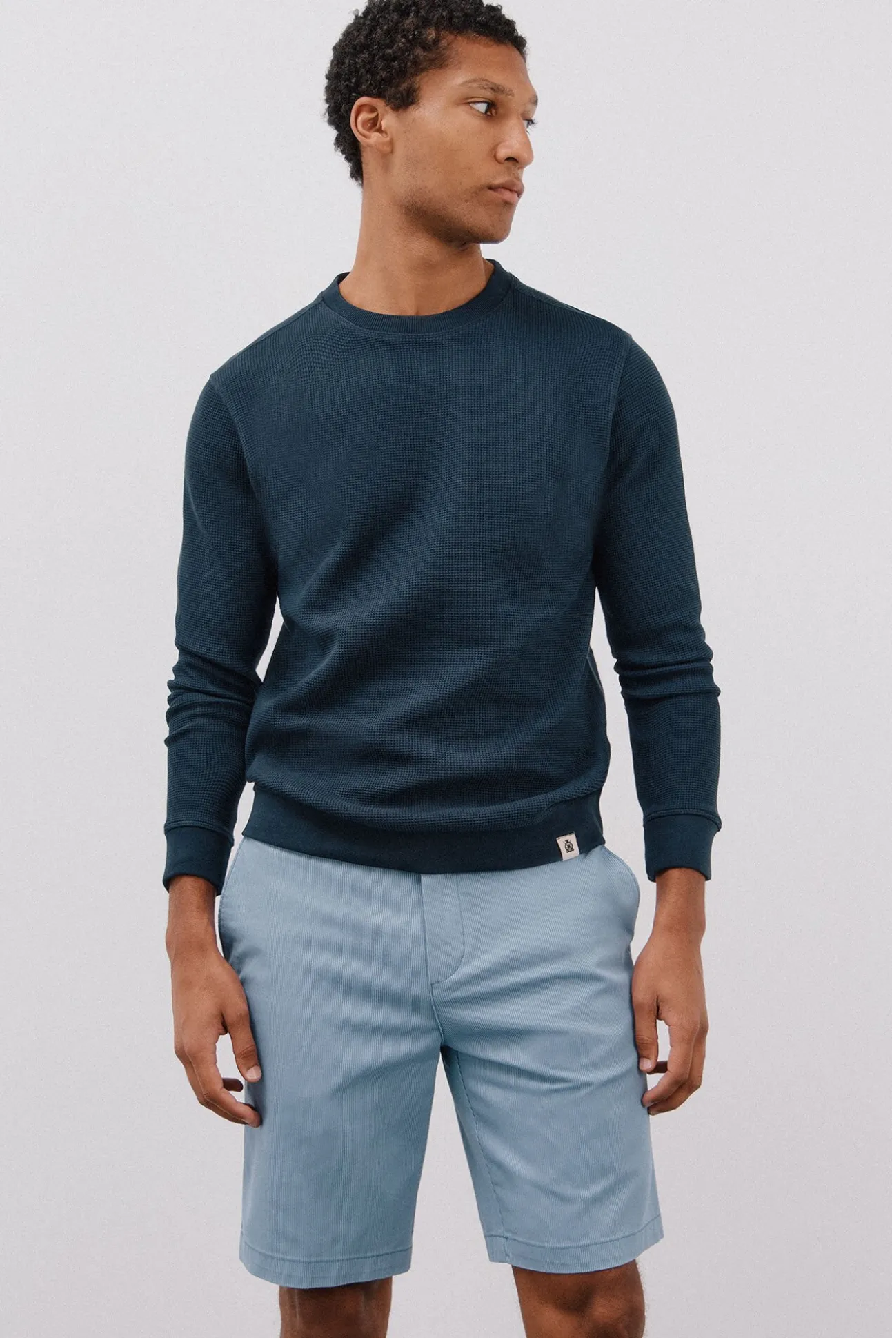 Bermuda chino estampada