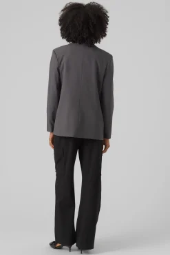 Blazer clásica corte recto