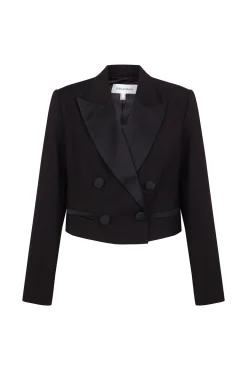 Blazer corta negra