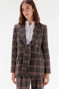 Blazer de cuadros