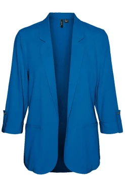 Blazer de mujer abierta con solapa