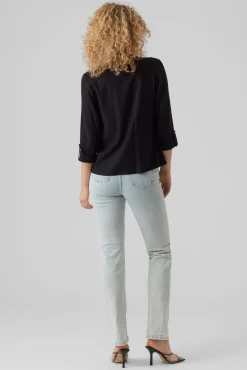 Blazer de mujer abierta con solapa