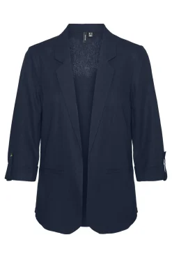 Blazer de mujer abierta con solapa