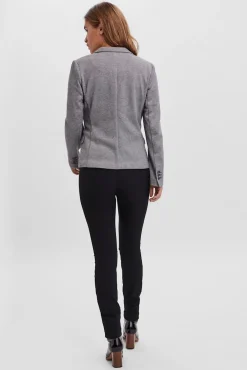 Blazer de mujer manga larga con bolsillos