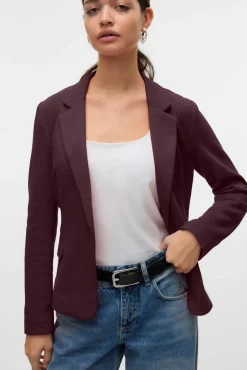 Blazer de mujer manga larga con bolsillos