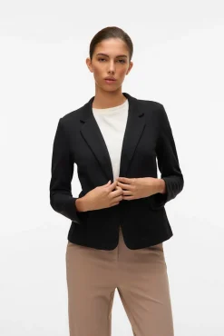 Blazer de mujer manga larga con bolsillos