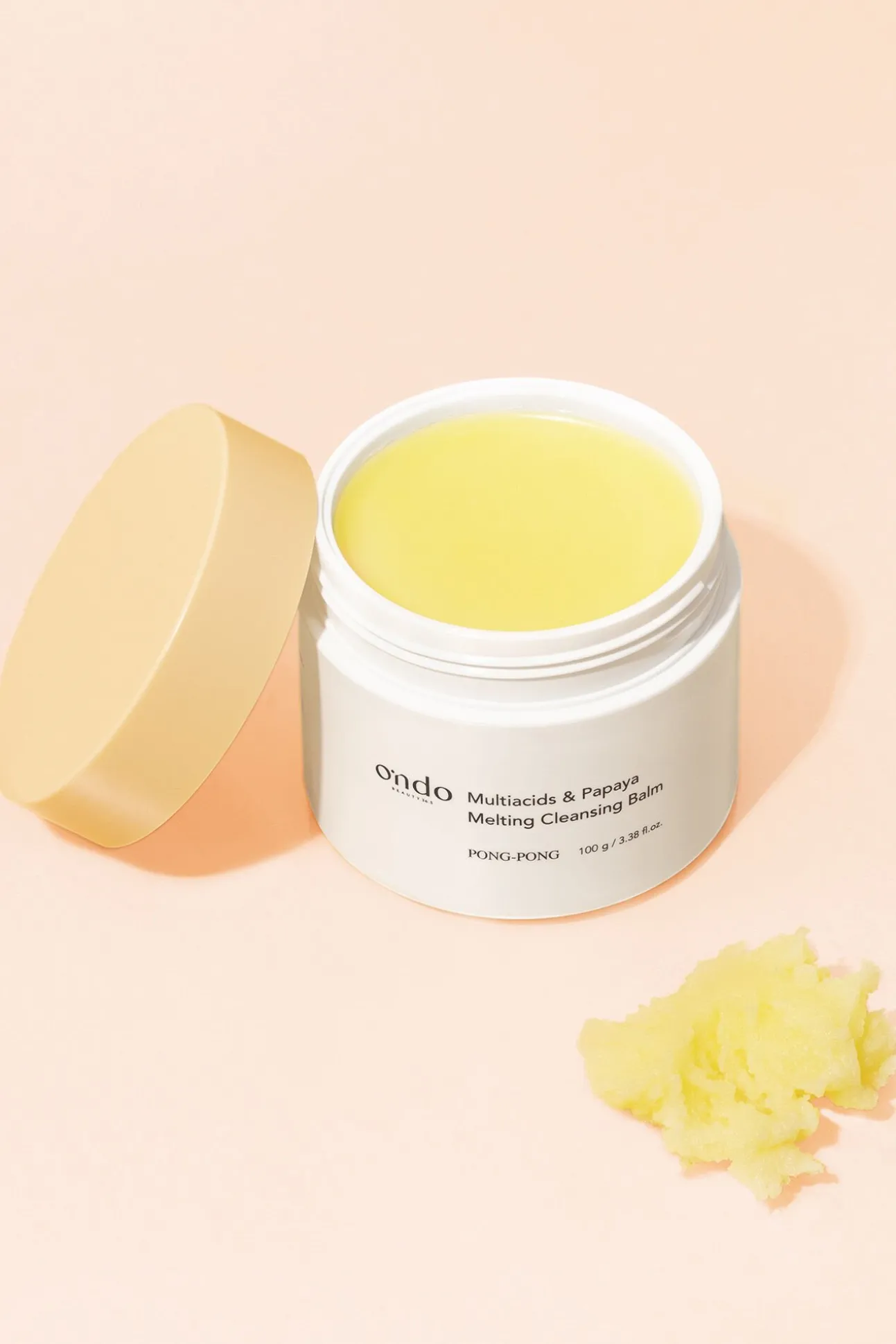 Bálsamo limpiador multiácidos y papaya