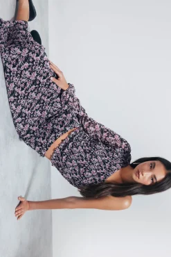 Blusa asimétrica smock