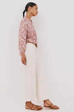 Blusa canesú delantro