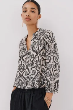 Blusa canesú delantro