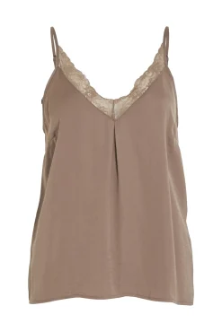 Blusa de tirantes ajustables fluida