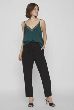 Blusa de tirantes ajustables fluida