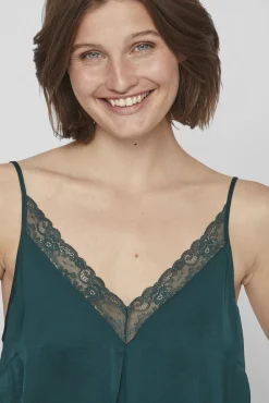 Blusa de tirantes ajustables fluida