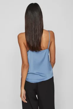 Blusa de tirantes ajustables fluida