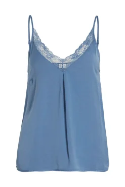 Blusa de tirantes ajustables fluida