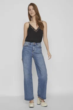 Blusa de tirantes ajustables fluida