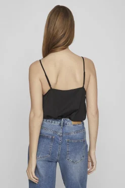 Blusa de tirantes ajustables fluida