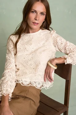 Blusa encaje ferrara