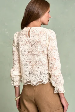 Blusa encaje ferrara