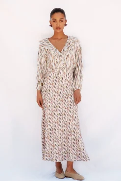 Blusa estampada volantes