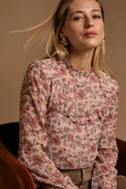 Blusa estampado flores Brisa