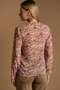 Blusa estampado flores Brisa