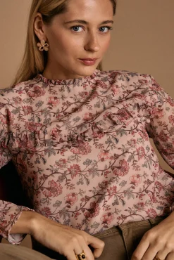 Blusa estampado flores Brisa