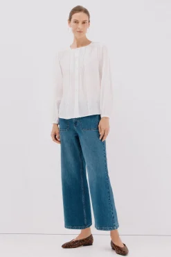 Blusa fornitura encaje