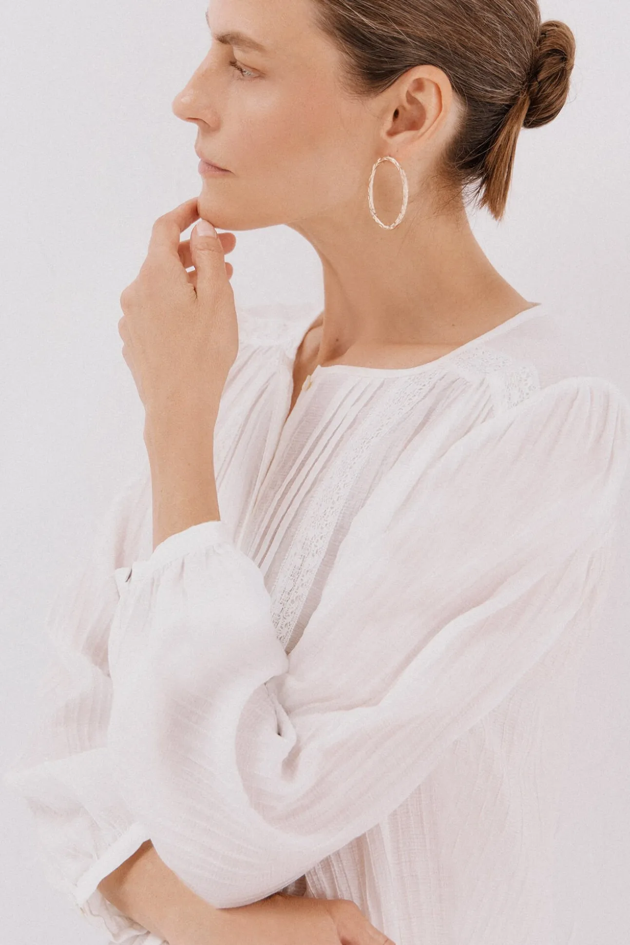 Blusa fornitura encaje