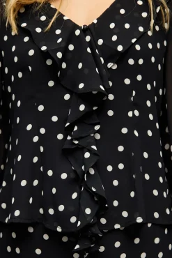 Blusa gasa estampada