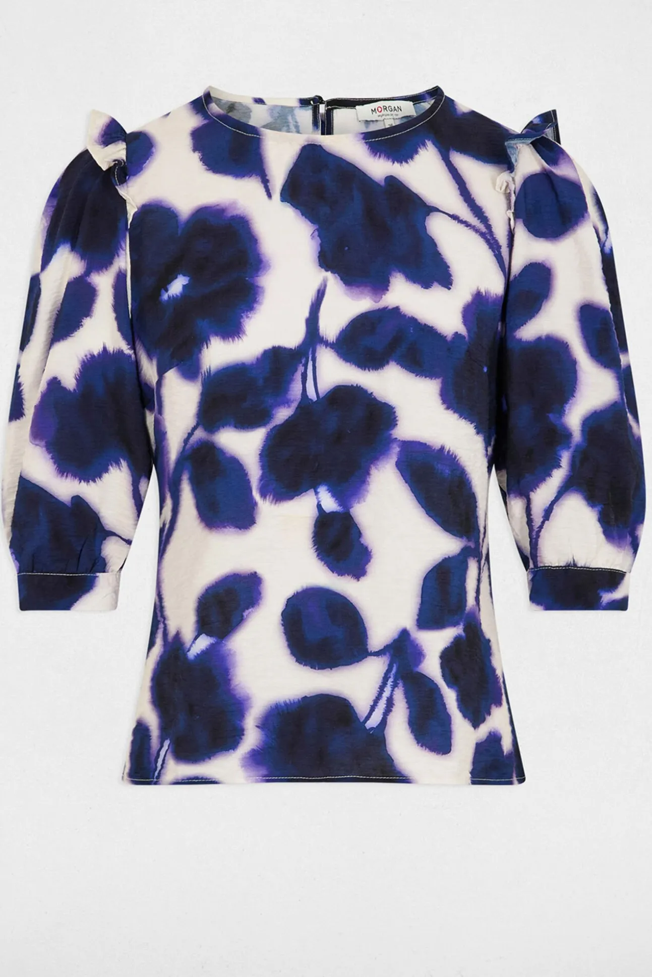 Blusa manga 3/4 estampada