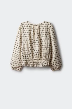 Blusa manga larga niña