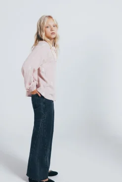 Blusa manga larga niña