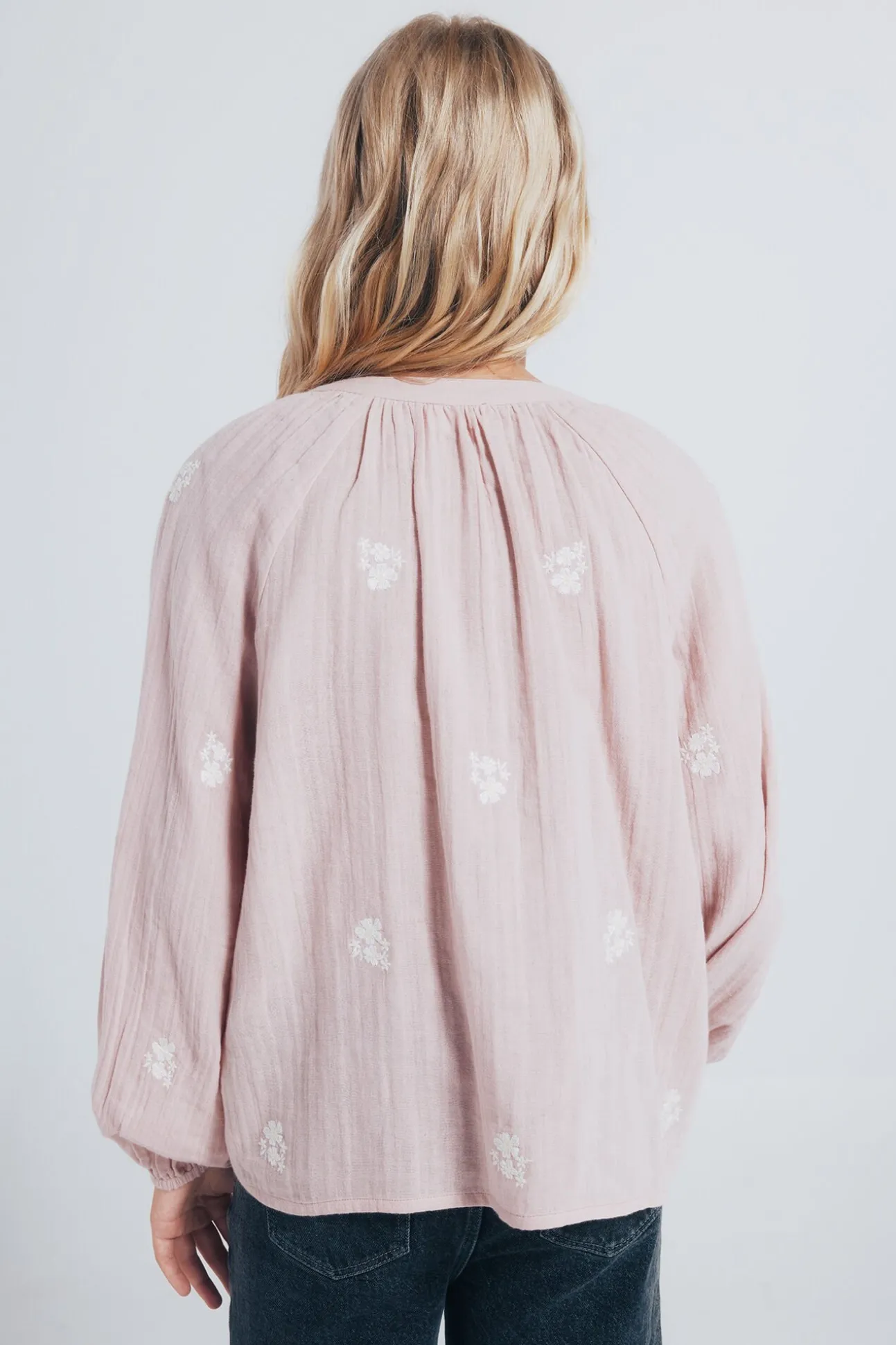 Blusa manga larga niña