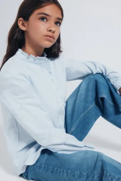 Blusa manga larga niña