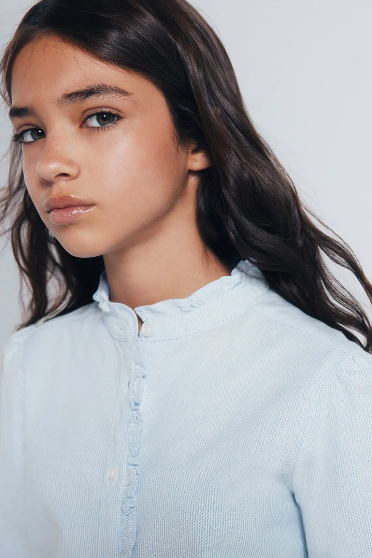 Blusa manga larga niña