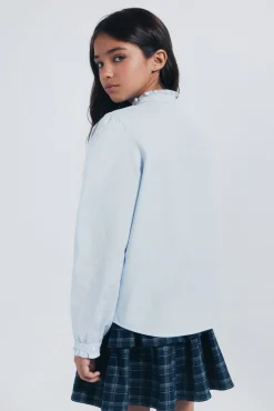 Blusa manga larga niña