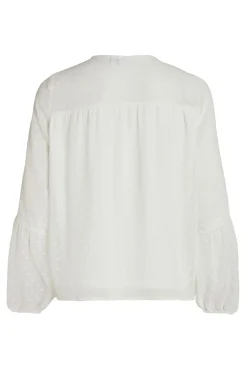 Blusa manga larga plumeti