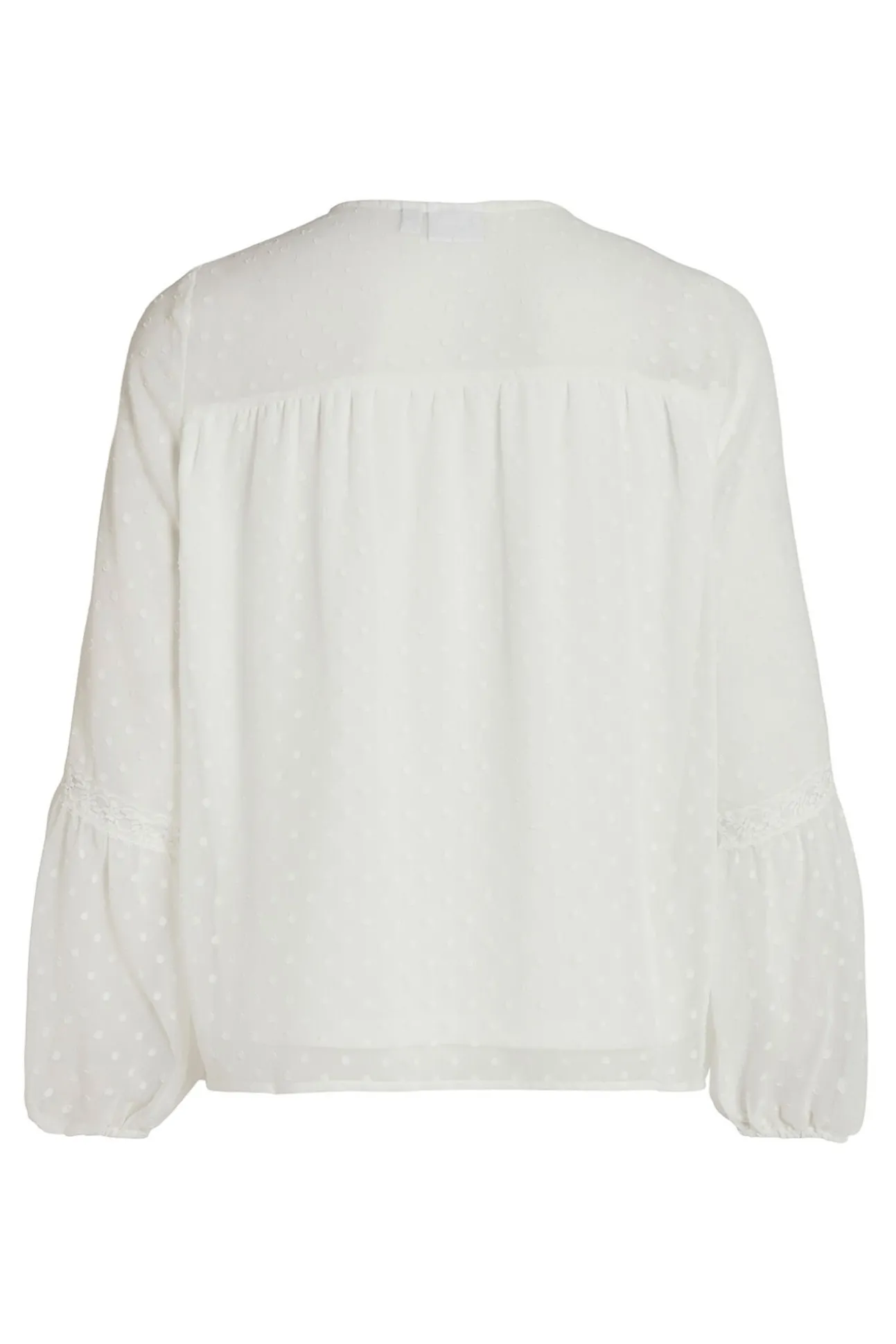 Blusa manga larga plumeti