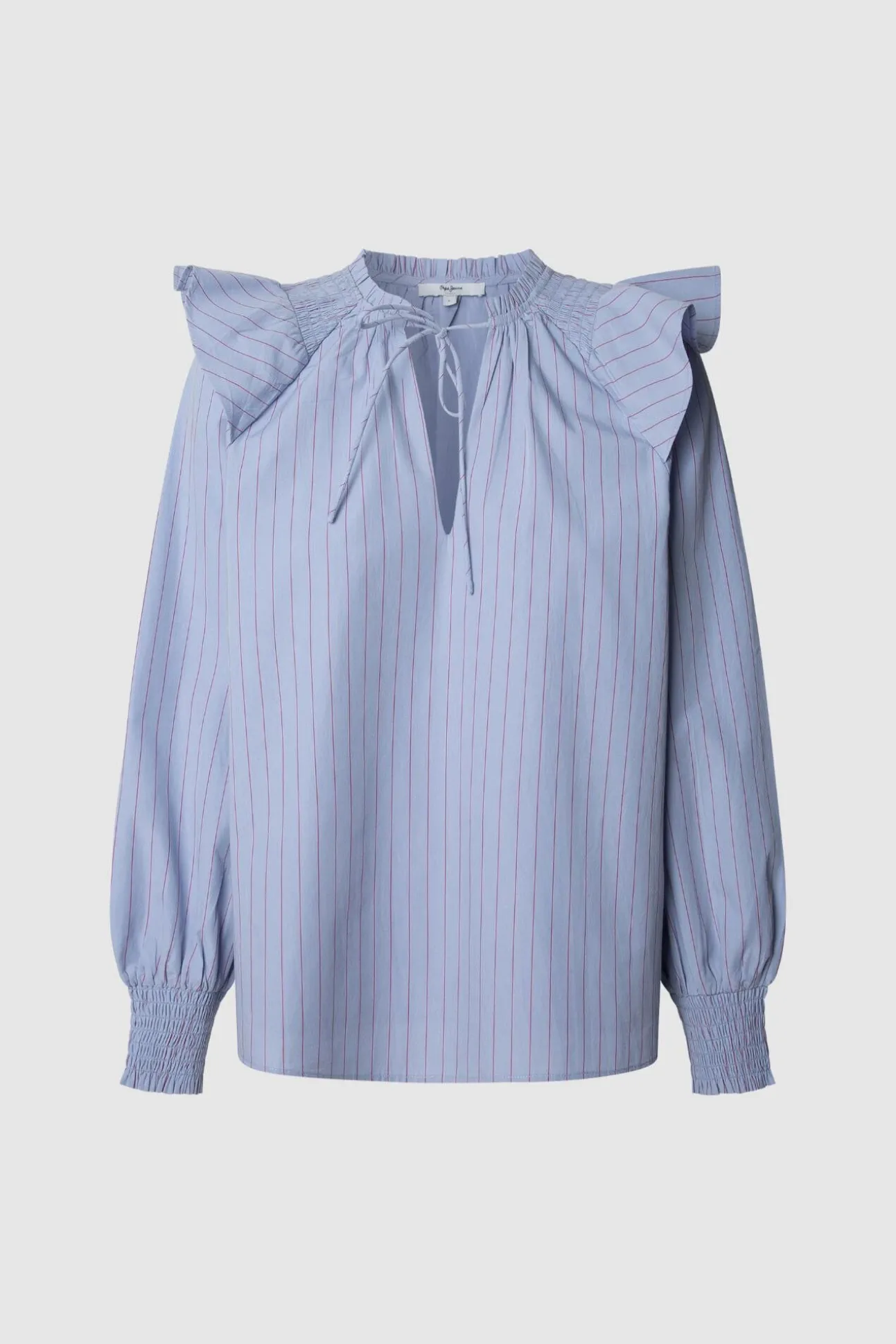 Blusa Popelín De Rayas