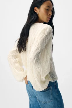 Blusa tejido textura