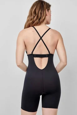 Body pantalón escote extremo