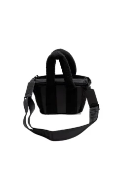 Bolso alloa borg sherpa crossbody black