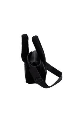 Bolso alloa borg sherpa crossbody black