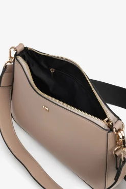 Bolso Bandolera con Efecto Piel